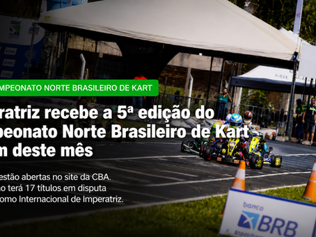 Kartódromo Internacional de Imperatriz, no Maranhão, palco da 5ª edição do Campeonato Norte Brasileiro de Kart 2026.