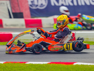Bernardo Gentil brilha na Copa do Mundo FIA Karting com 8º lugar histórico