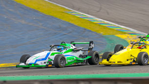 Henrique Krüger durante etapa da Fórmula Delta 2026 em Interlagos