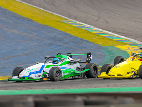 Henrique Krüger durante etapa da Fórmula Delta 2026 em Interlagos