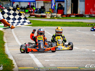 Leonardo Brito celebra evolução no kart após a 7ª etapa em Guapimirim