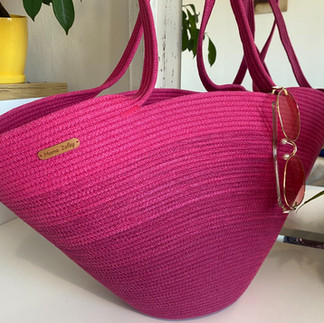 bavlnena kabelka ombre