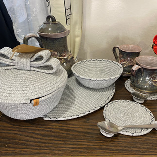 sada kosiku z bavlnene snury