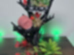 Thumbnail: Tropical TreeHouse Jumping Spider Playset 7inches W/ Genuine Crystals ( Red)