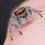 Thumbnail: Orange/ Dark Phase Regal Female Jumping Spider i5 #DA19