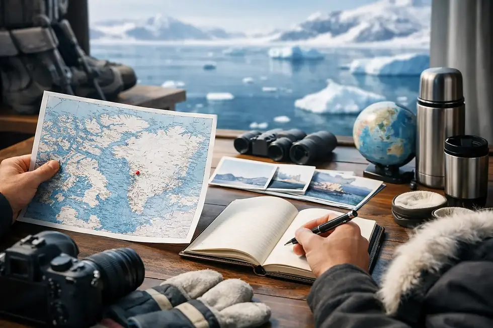 Como planejar viagem para o Ártico