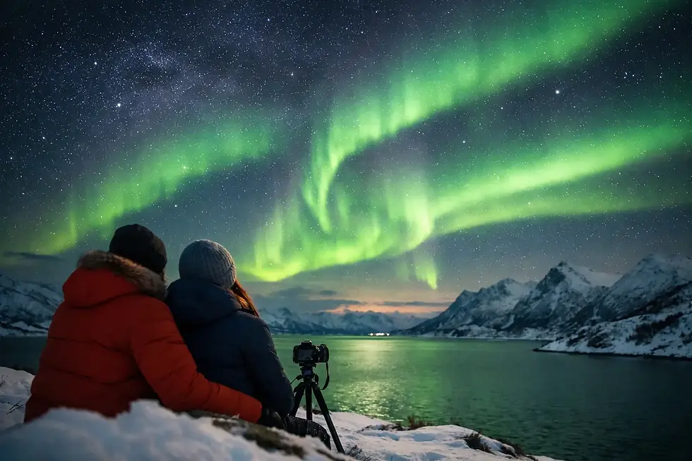 Como ver aurora boreal no melhor momento