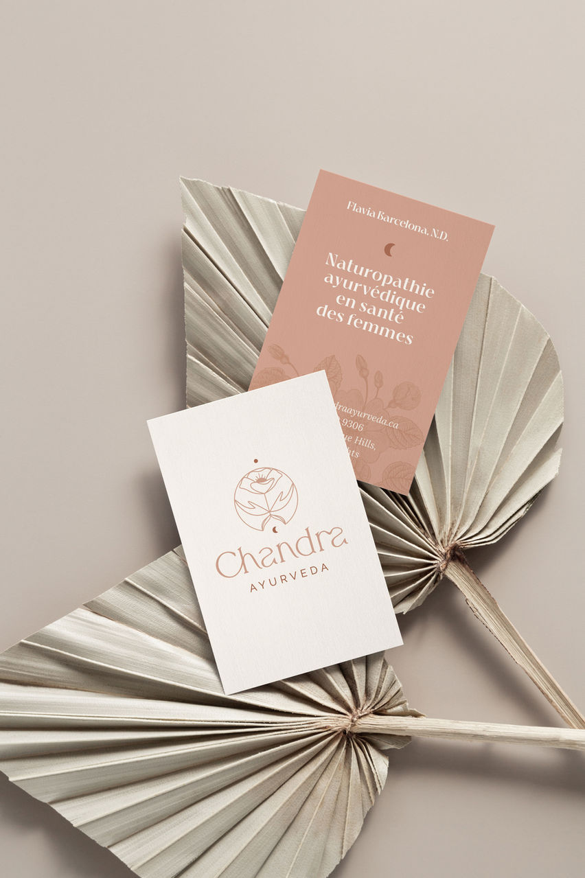 chandra ayurveda logo laurentides montreal achillée naturopathie mallorie brack