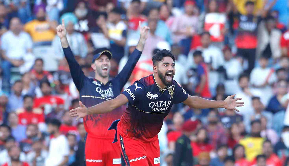 IPL 2023 PBKS Vs RCB Siraj Wins Away Game For RCB With Figures Of 4 21 ipl-2023-pbks-vs-rcb-siraj-wins-away-game-for-rcb-with-figures-of-4-21