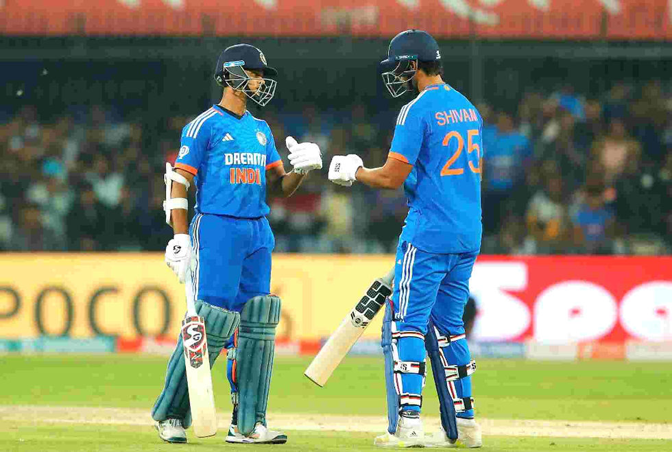 India vs Afghanistan, 2nd T20I_ Shivam Dube and Yashasvi Jaiswal partnership helped India win | Walking Wicket (Photo_ ©BCCI_Twitter)