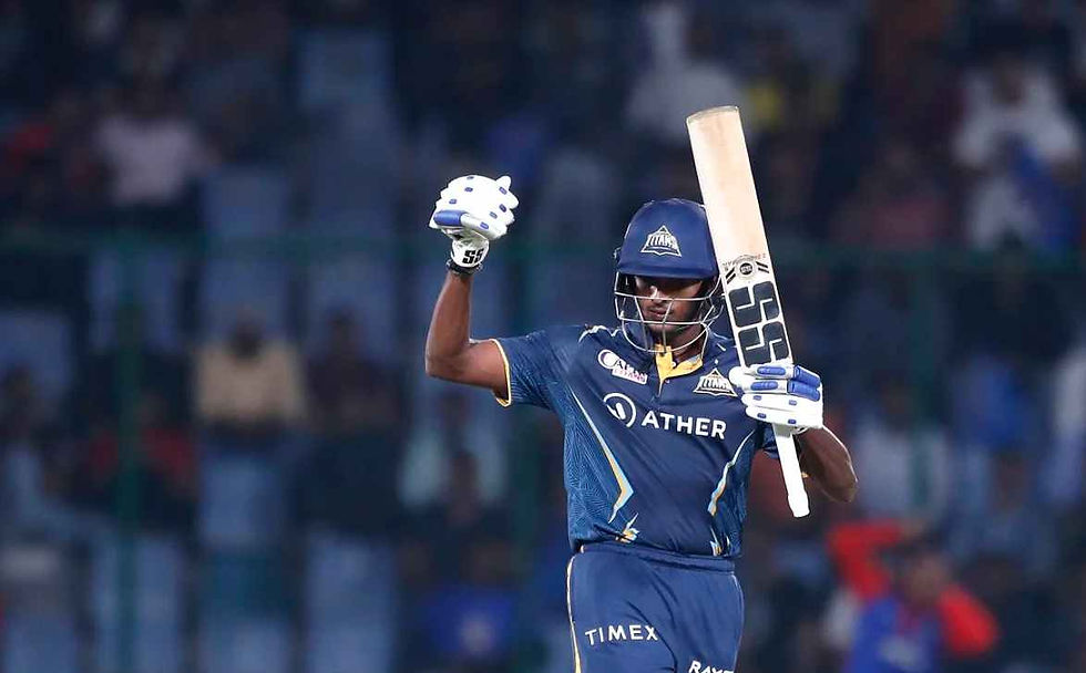 IPL 2023, DC vs GT, Top Performances_ Sai Sudharsan scored 62 off 48 against Delhi Capitals _ Walking wicket (Images_ ©IPL_Twitter)