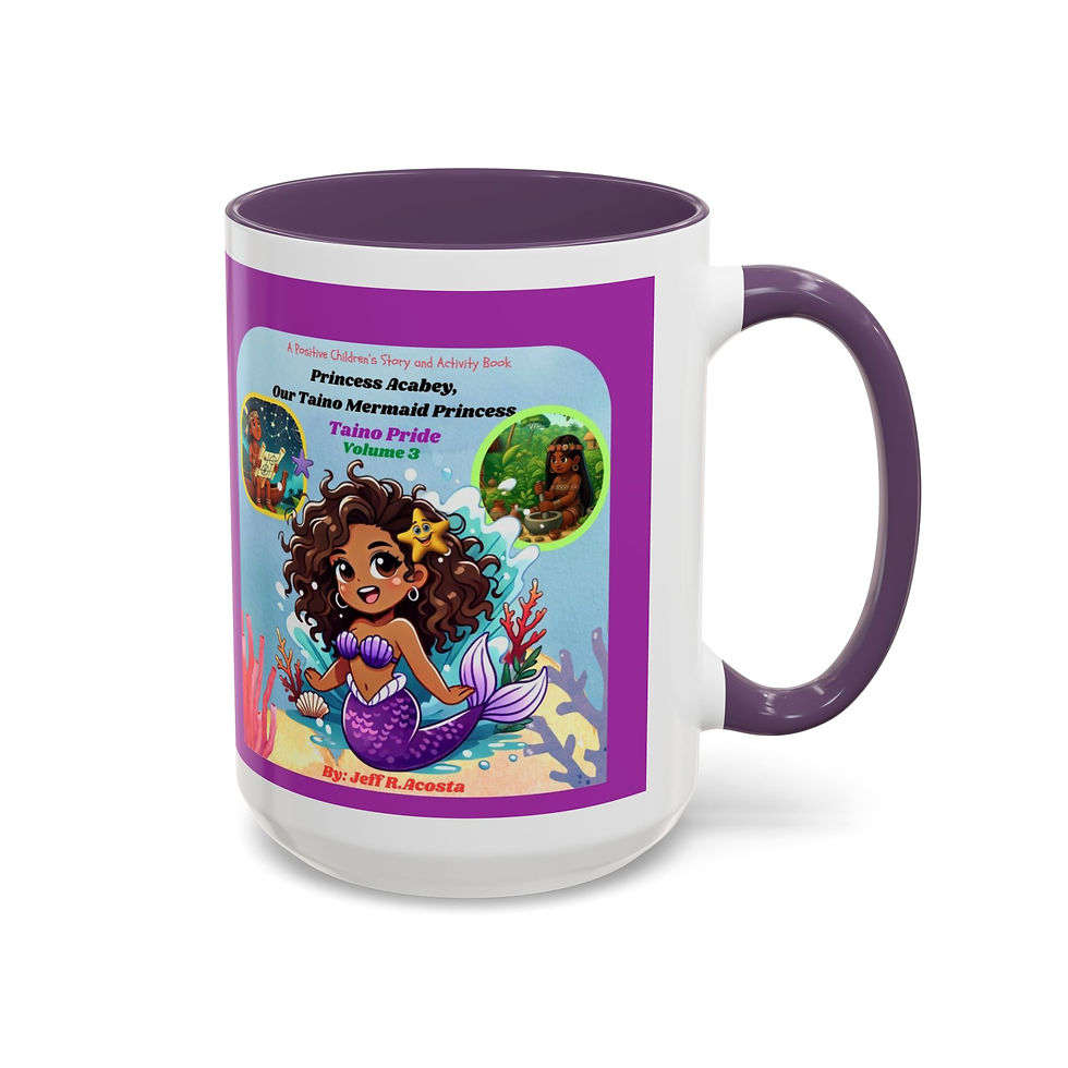 Thumbnail: Volume 3 Taino Pride Accent Coffee Mug (11, 15oz)