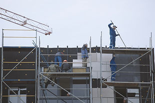 chantier de construction