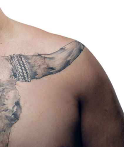 Post Trattamento Depilazione Laser su Tatuaggio Uomo