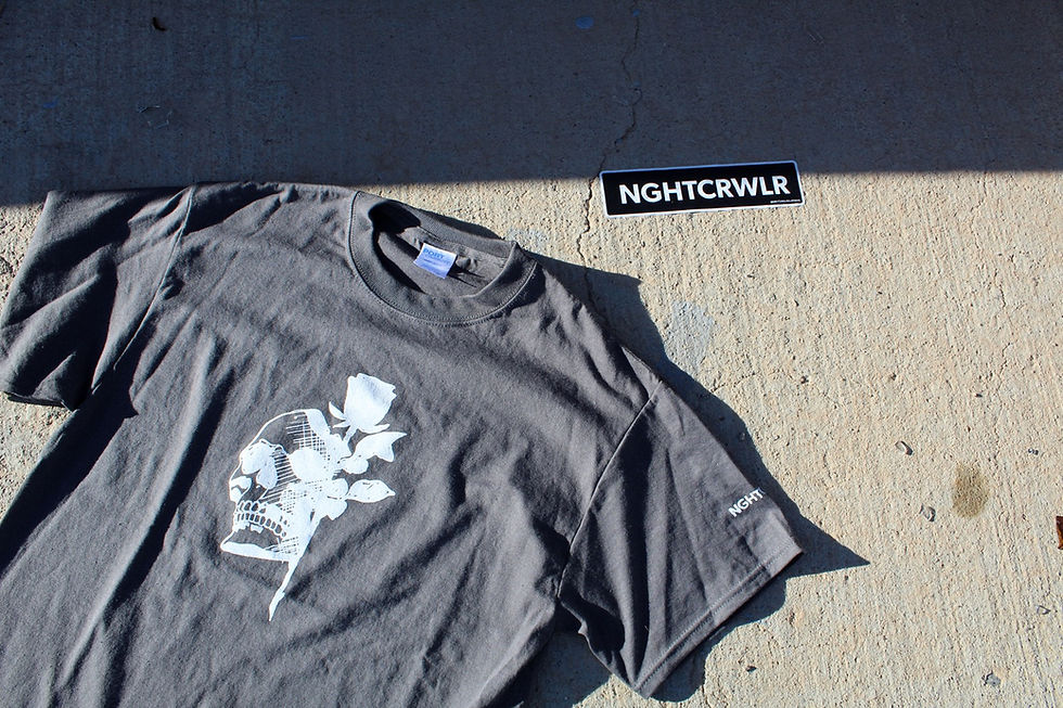 Thumbnail: “Death and Life” Charcoal Tee