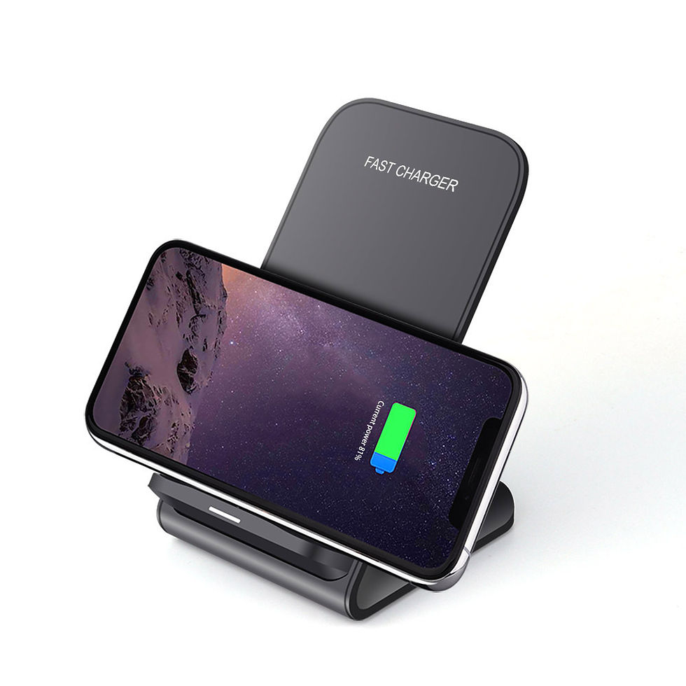Thumbnail: FDGAO 15W Wireless Charger Compatible with Apple & Samsung