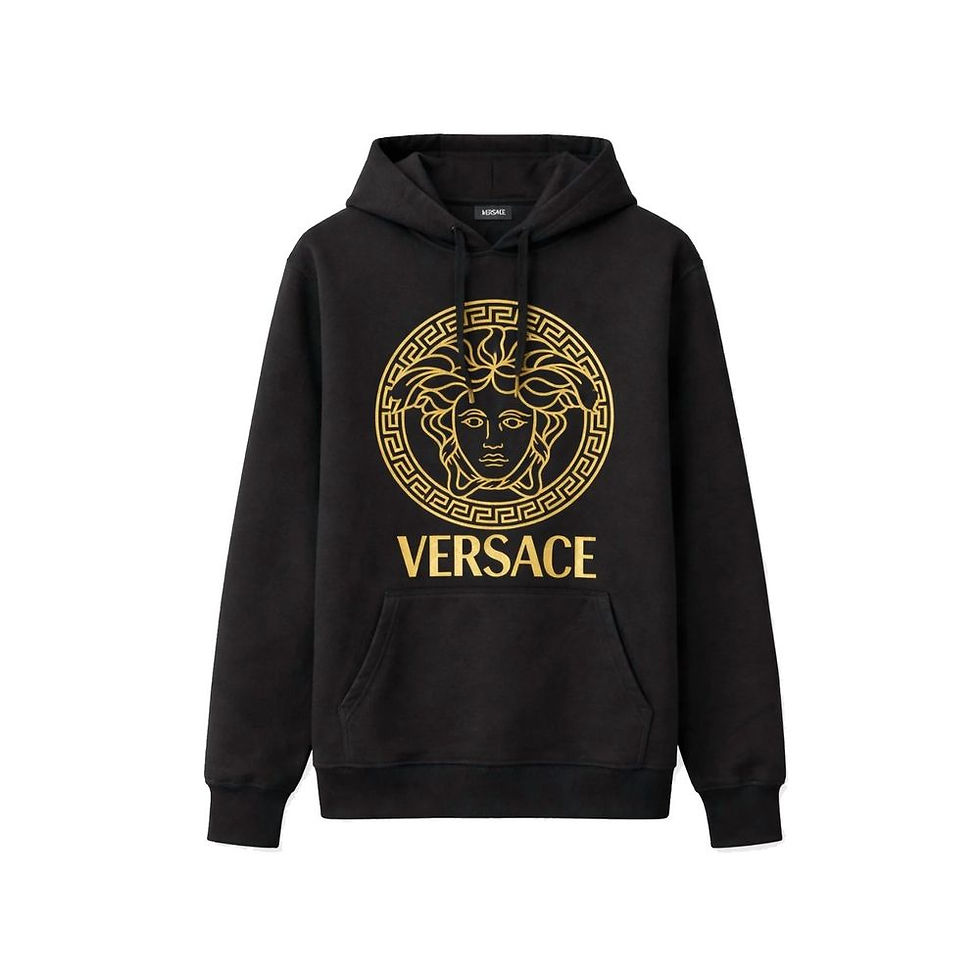 Thumbnail: Versace Black Cotton Hoodie