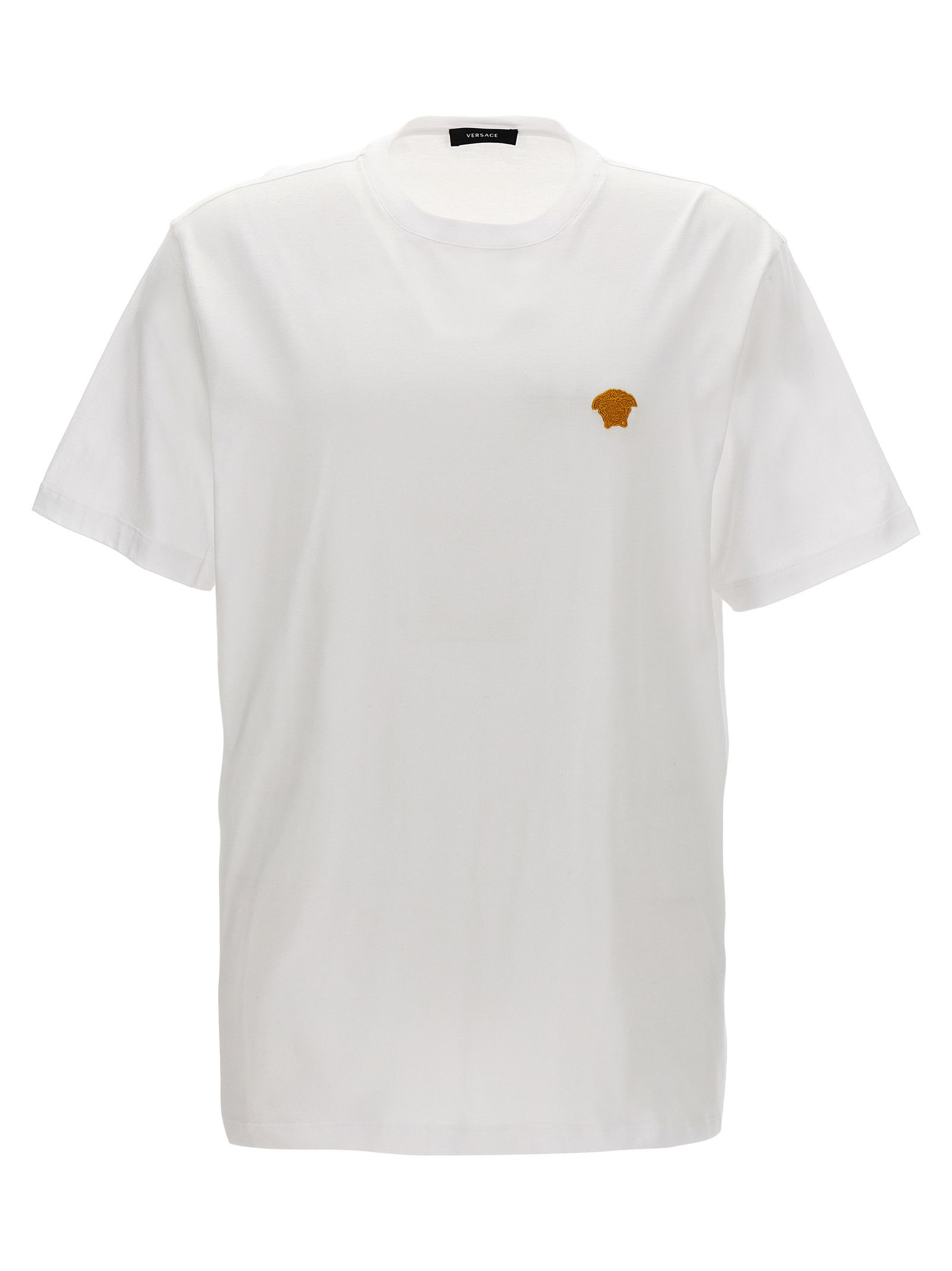 Versace White Cotton T-Shirt