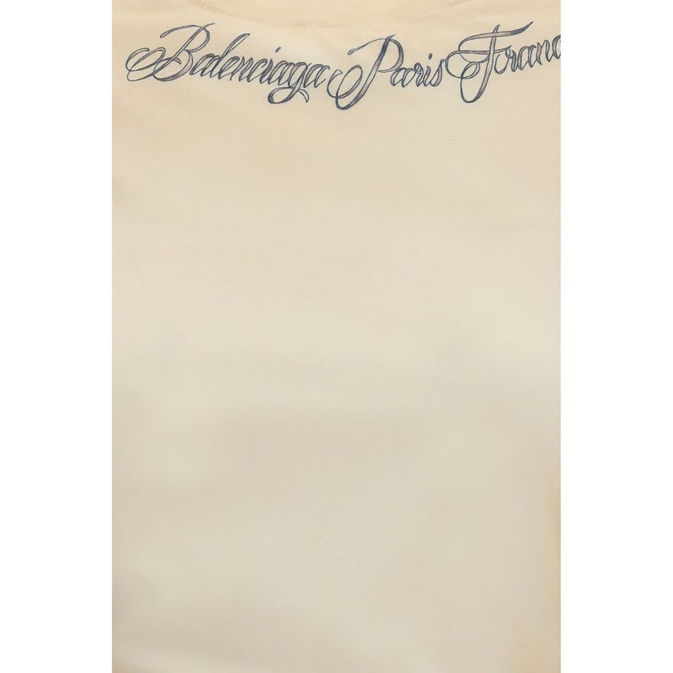 Thumbnail: Balenciaga Beige Cotton T-Shirt