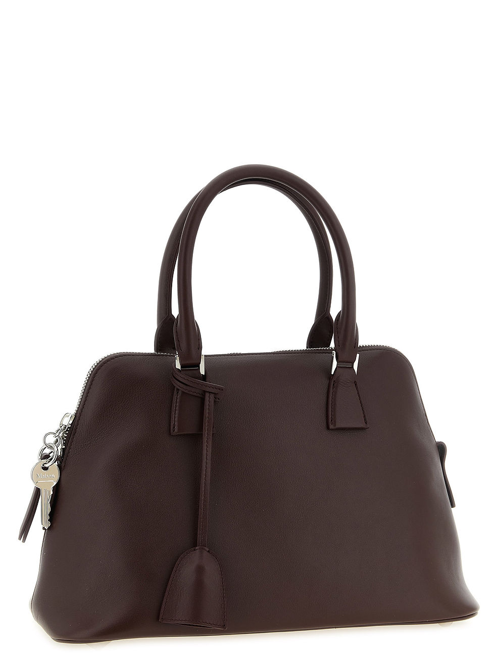 Thumbnail: Maison Margiela Bordeaux Calfskin Shoulder Bag