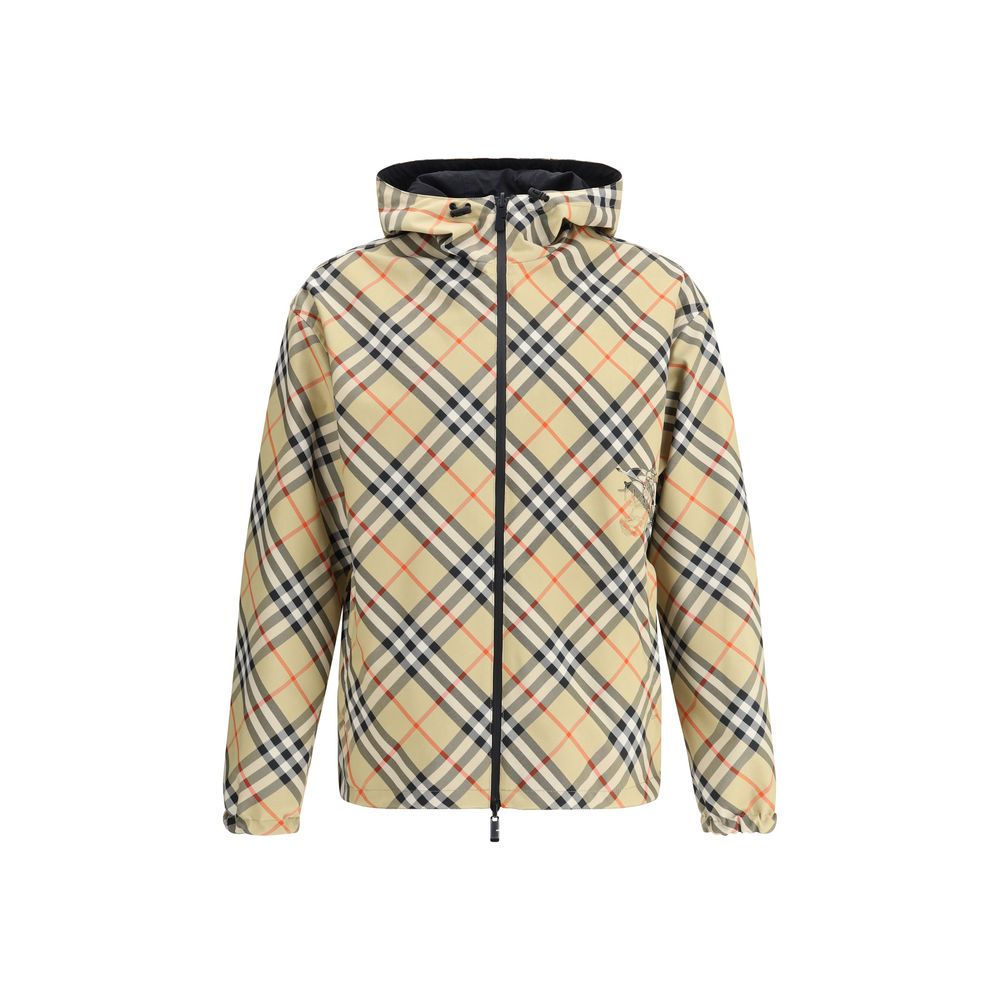 Burberry Multicolor Polyester Shell Jacket