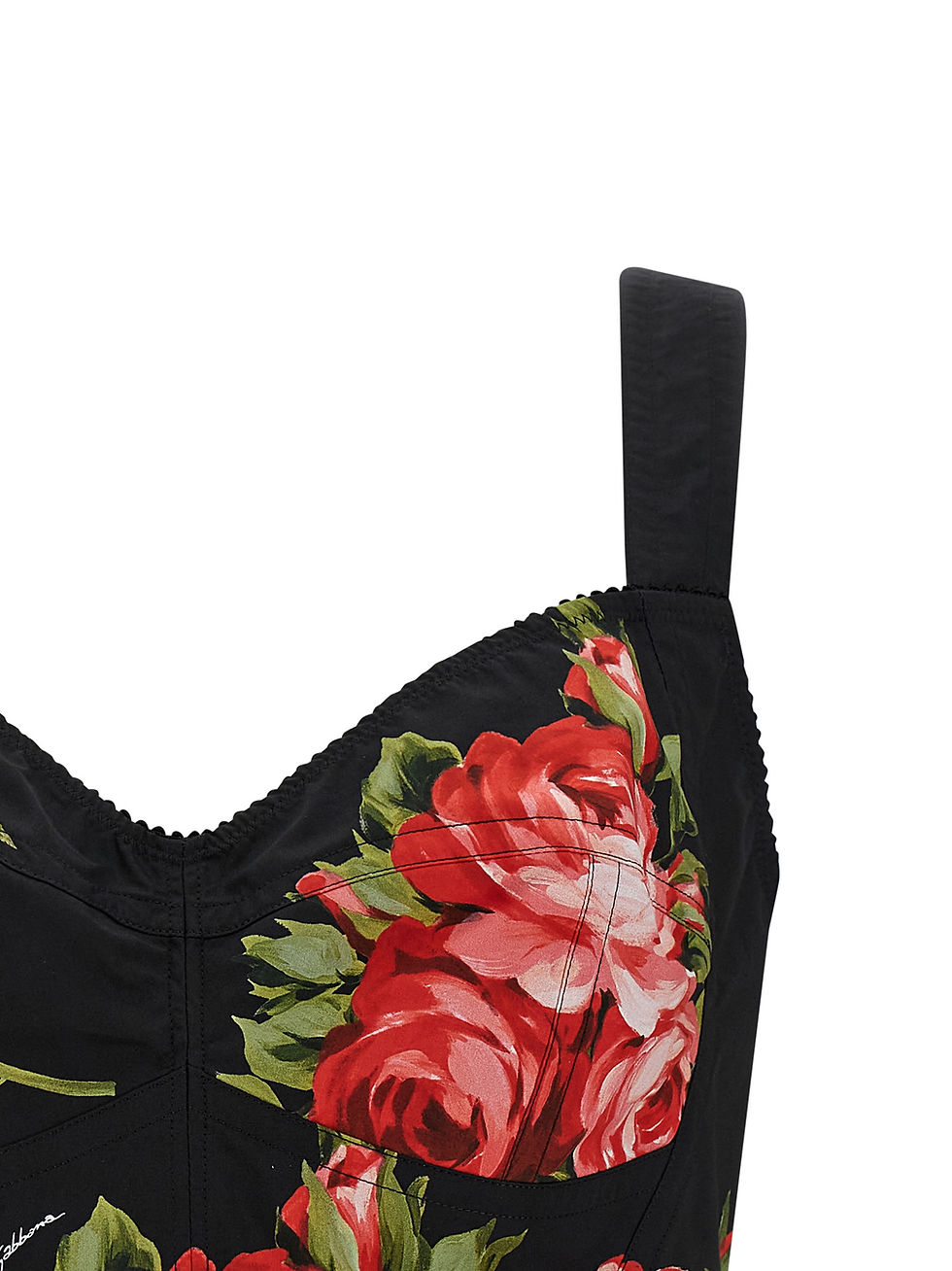 Thumbnail: Dolce & Gabbana Black Cotton Tank Tops