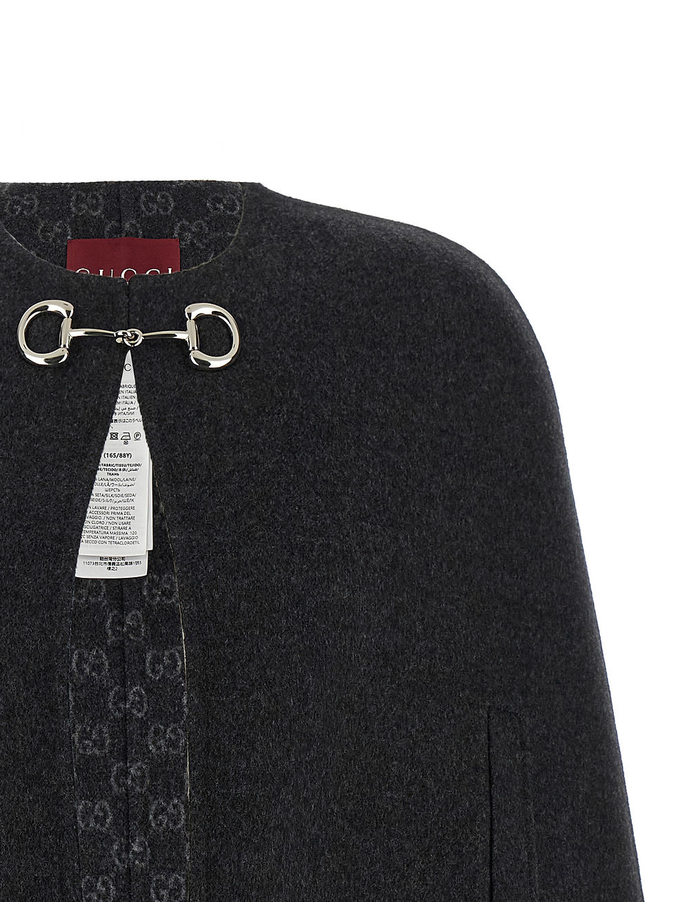 Thumbnail: Gucci Gray Wool Coat