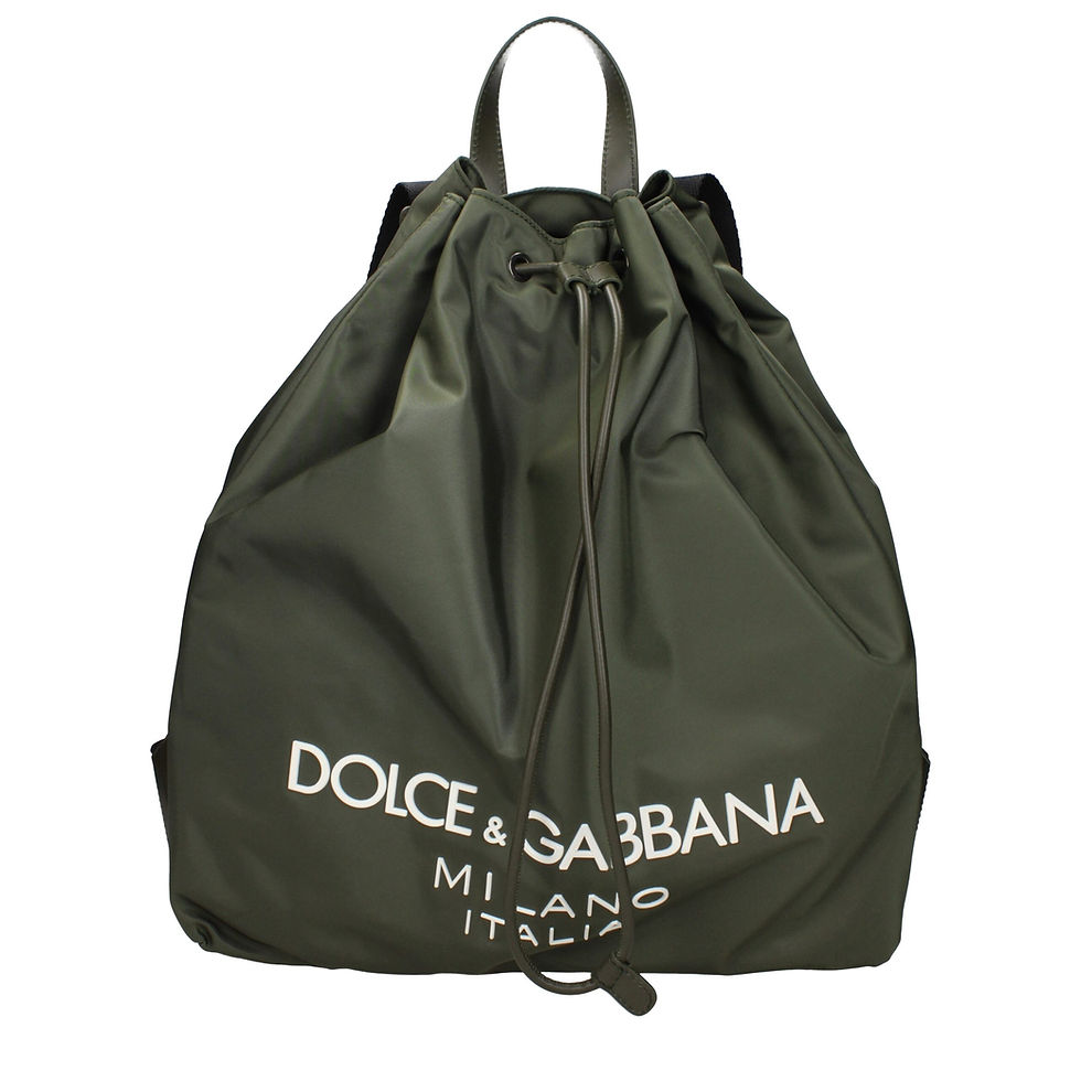 Thumbnail: Dolce & Gabbana Green Nylon Backpack