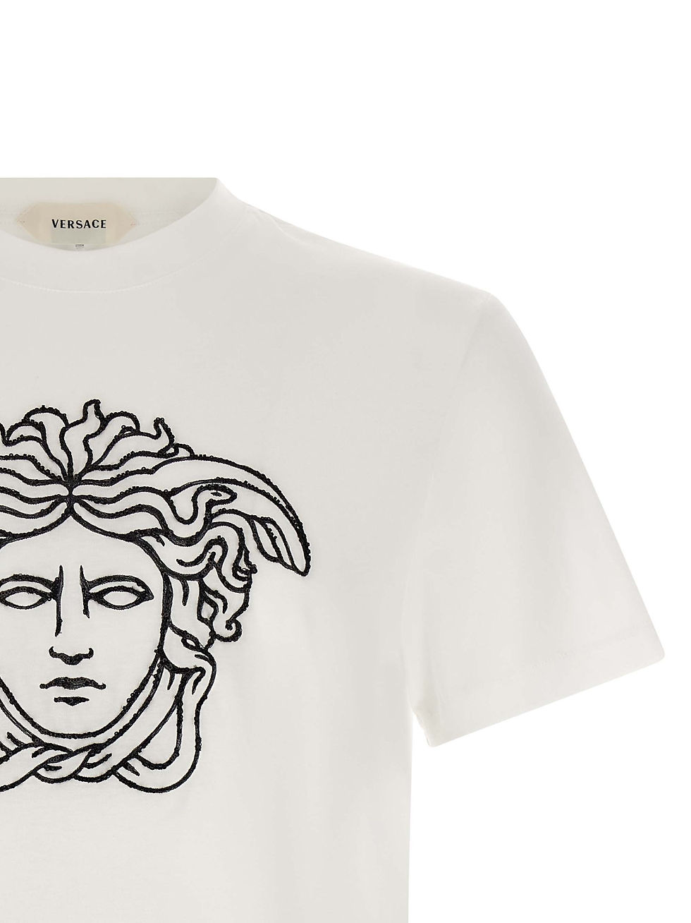 Thumbnail: Versace Bicolor Cotton T-Shirt