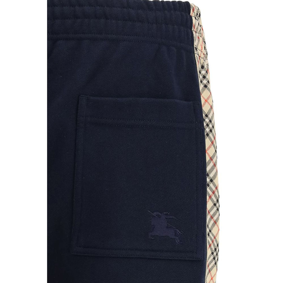 Thumbnail: Burberry Blue Cotton Joggers (Workout Pants)