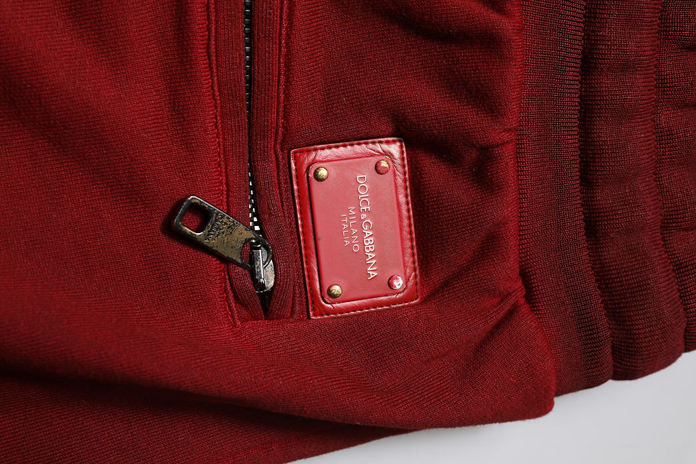 Thumbnail: Dolce & Gabbana Maroon Rip Style Bermuda Sweatshorts Shorts