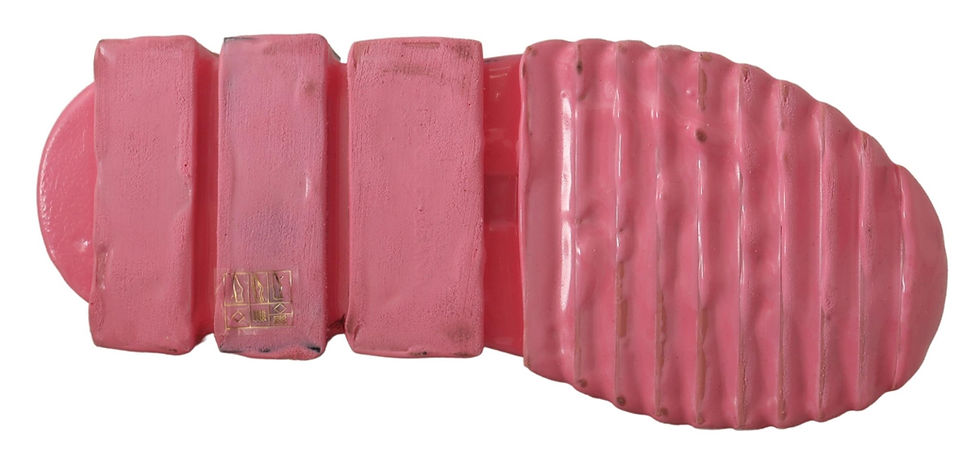 Thumbnail: Dolce & Gabbana Pink Low Top Slip On Casual Sorrento Sneakers