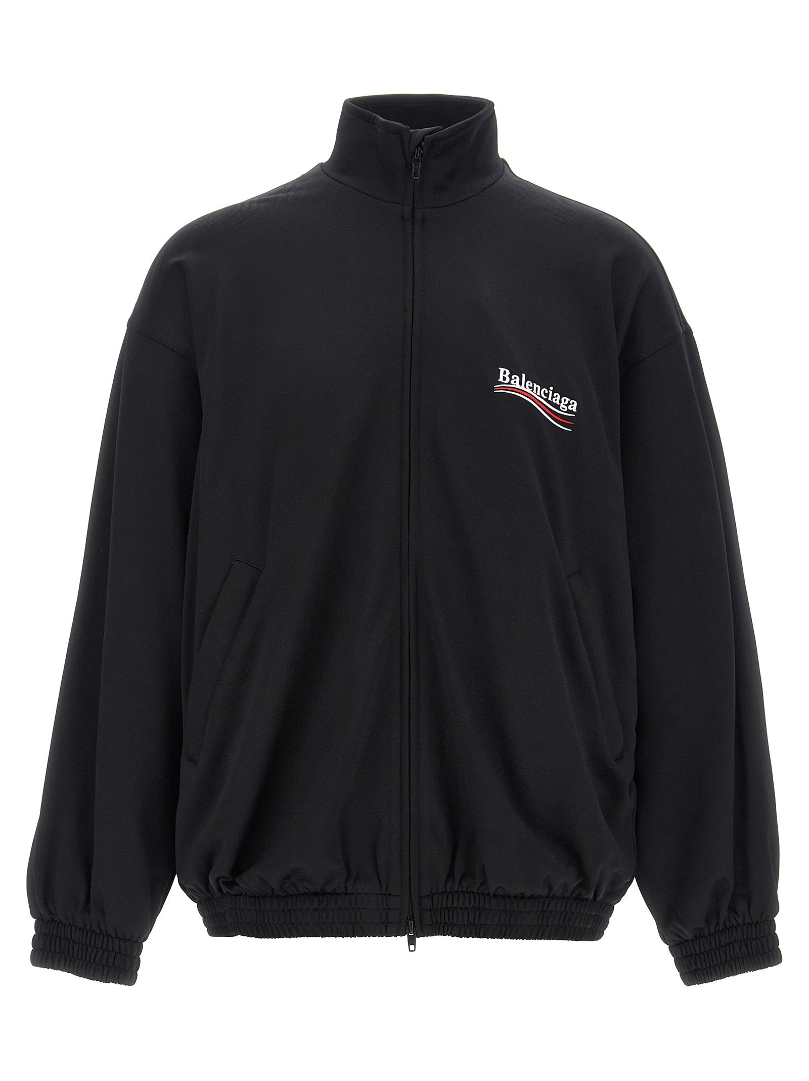Balenciaga Black Polyamide Sweatshirt