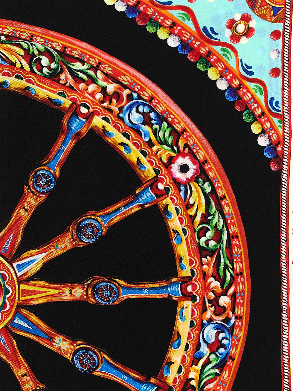 Thumbnail: Dolce & Gabbana Multicolor Silk Scarf
