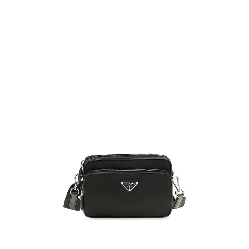 Prada Black Nylon Shoulder Bag