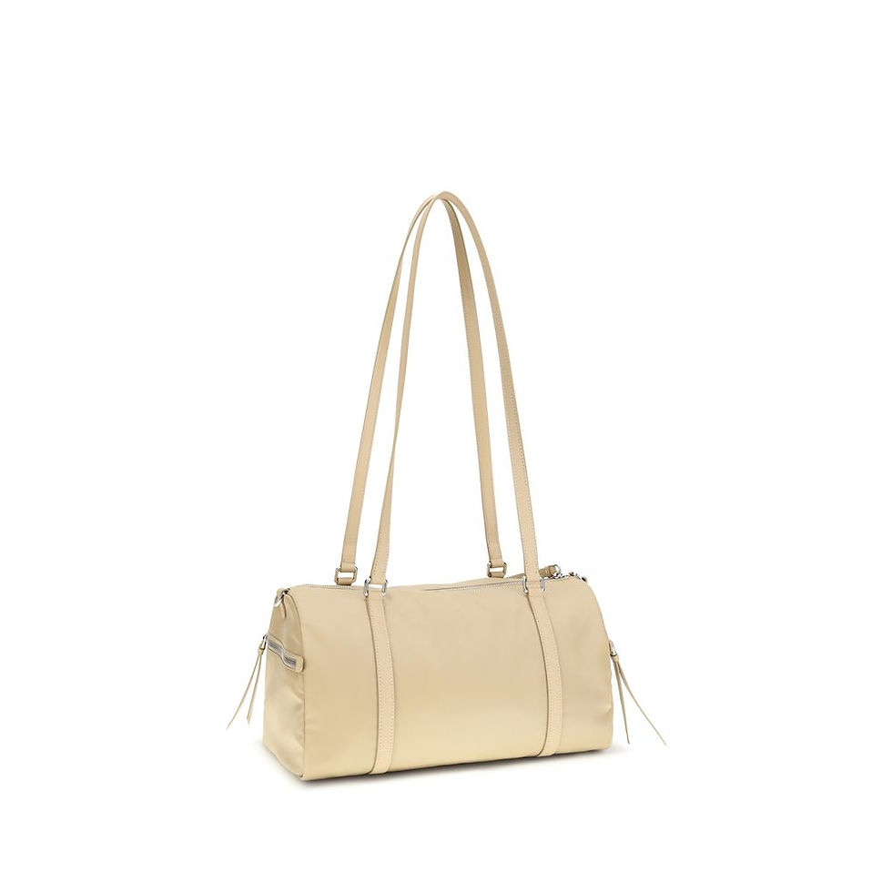 Thumbnail: Prada Beige Polyamide Shoulder Bag