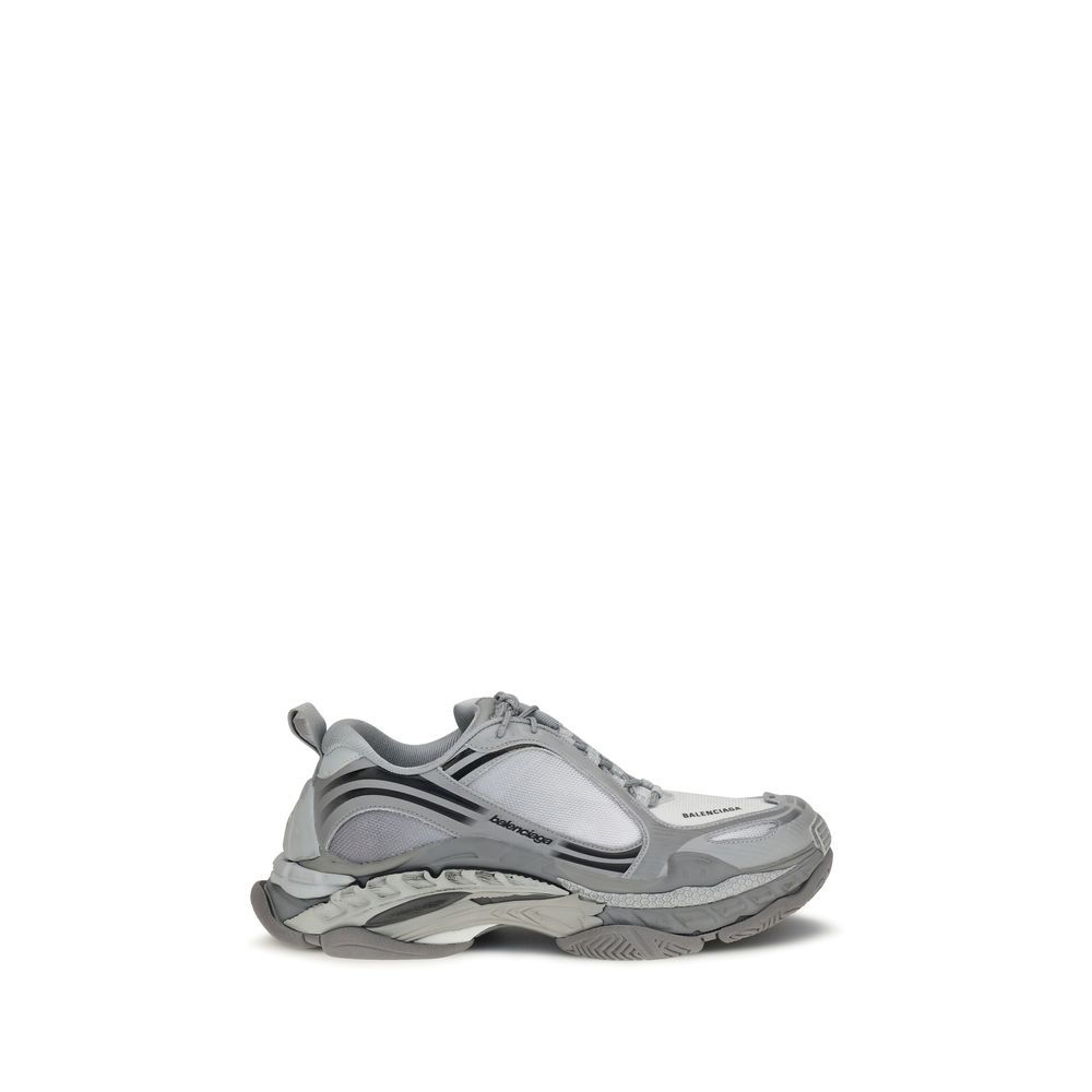 Balenciaga Gray Polyethylene Athletic Sneakers