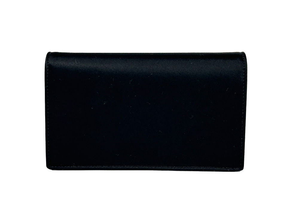 Thumbnail: Versace Mini Chain Black Crossbody Wallet Bag