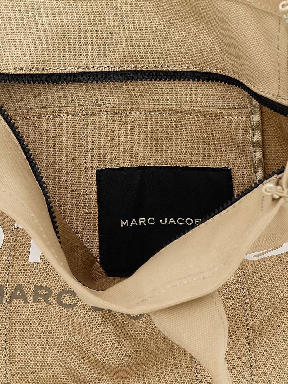 Thumbnail: Marc Jacobs Beige Cotton Tote Bag