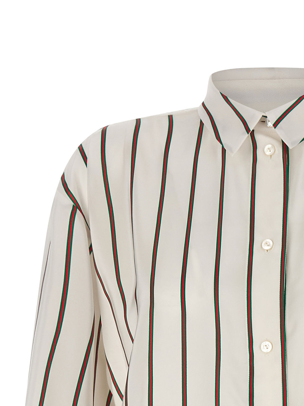 Thumbnail: Gucci White Silk Blouse