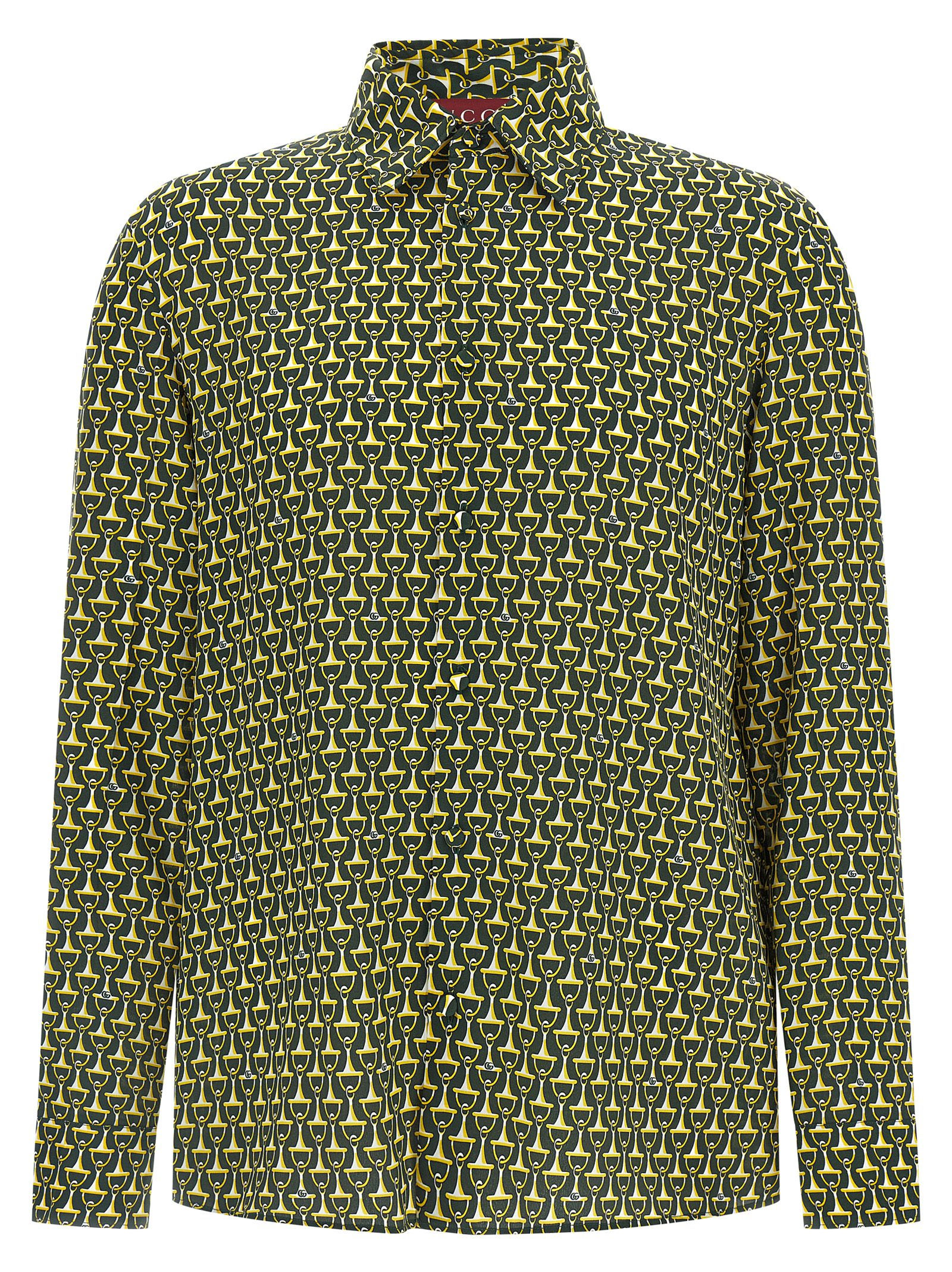 Gucci Bicolor Silk Blouse