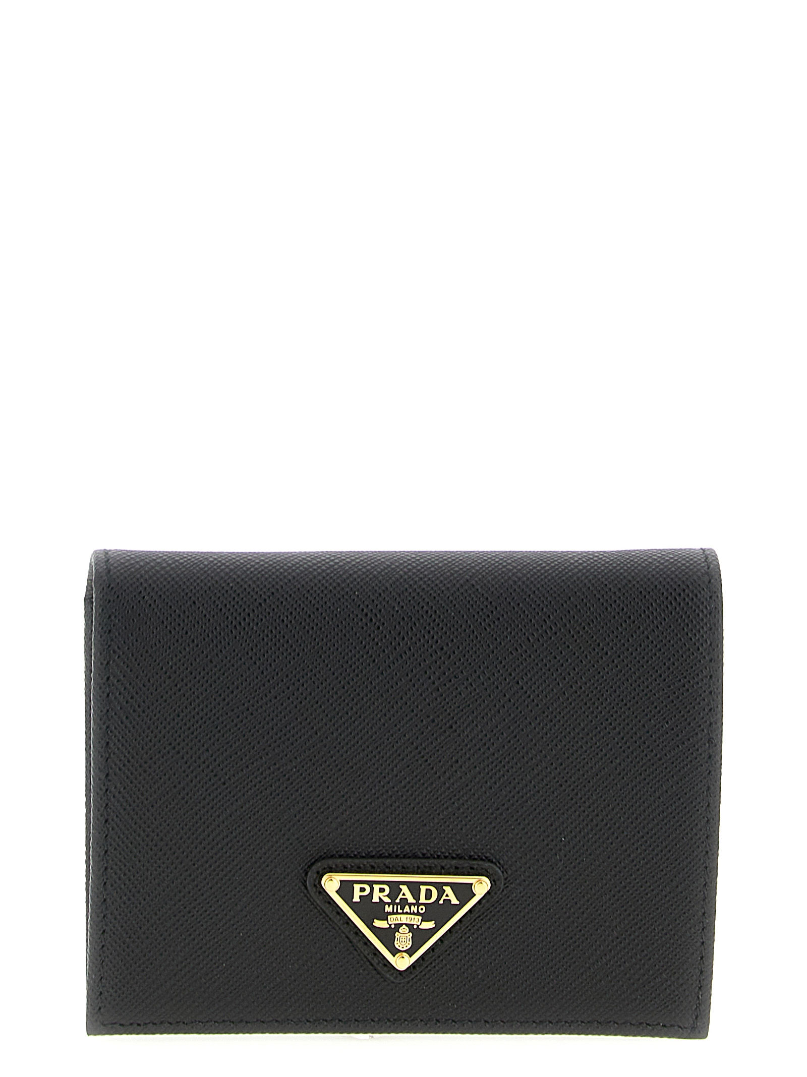 Prada Black Calfskin Cardholder