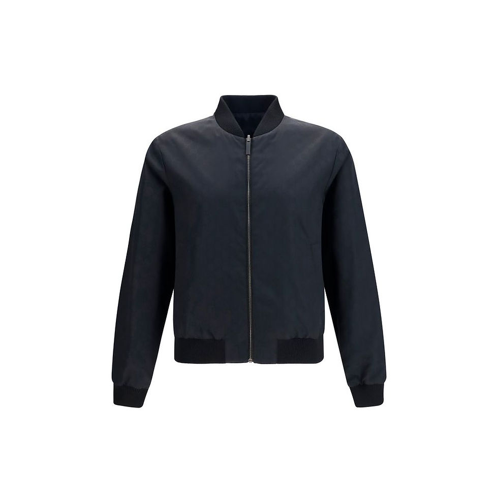 Thumbnail: Gucci Black Polyamide Bomber