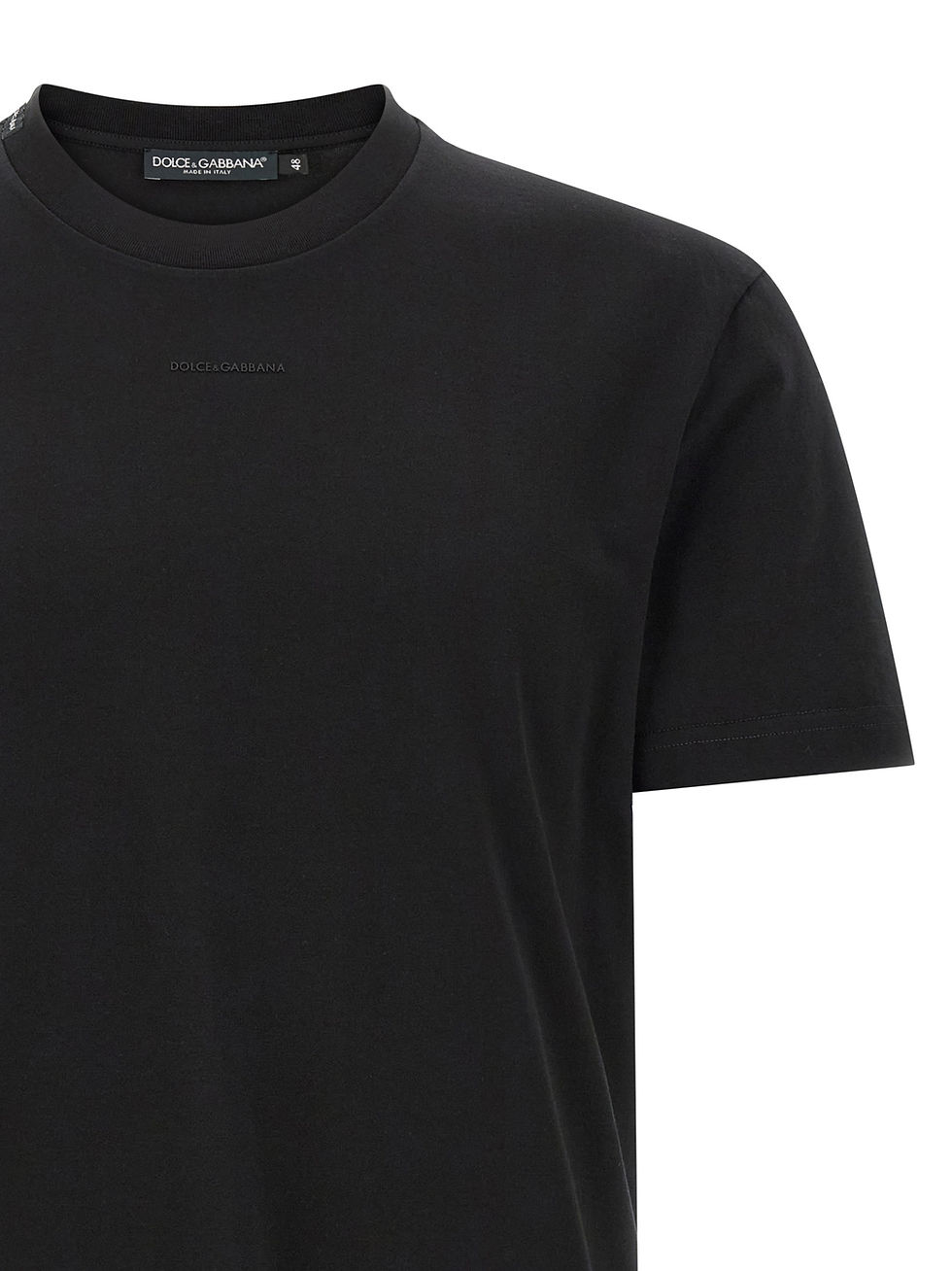 Thumbnail: Dolce & Gabbana Black Cotton T-Shirt