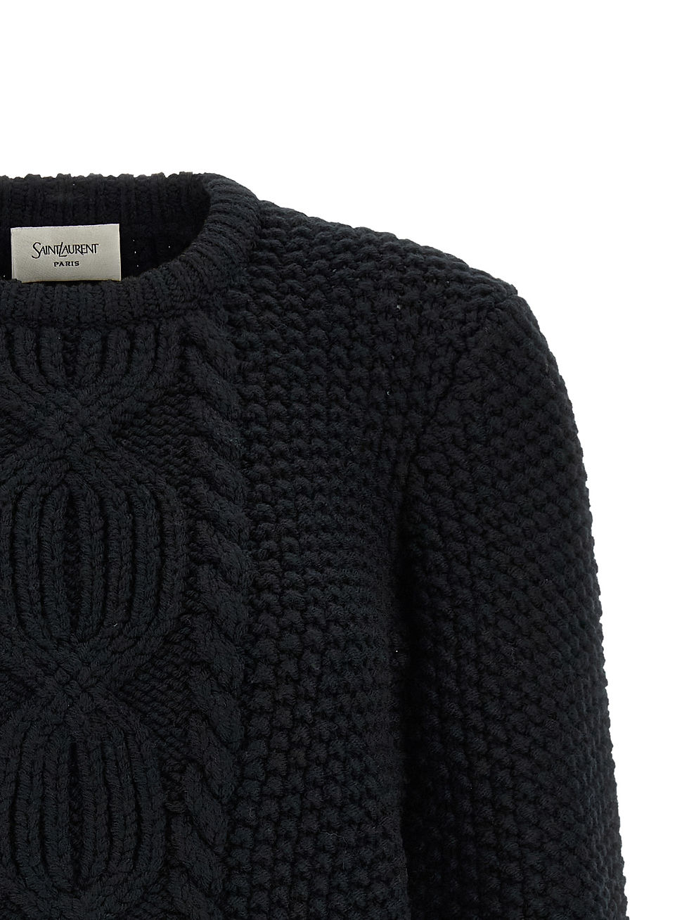 Thumbnail: Saint Laurent Black Wool Cardigan