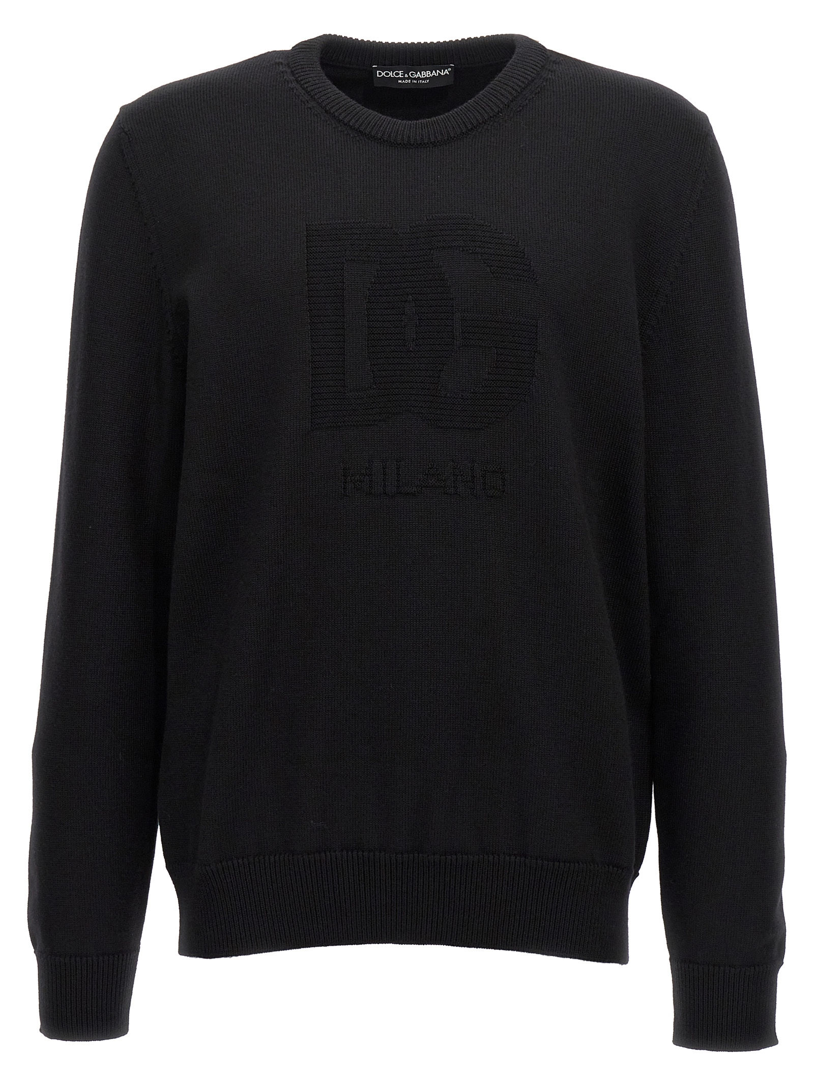 Dolce & Gabbana Black Virgin Wool Cardigan