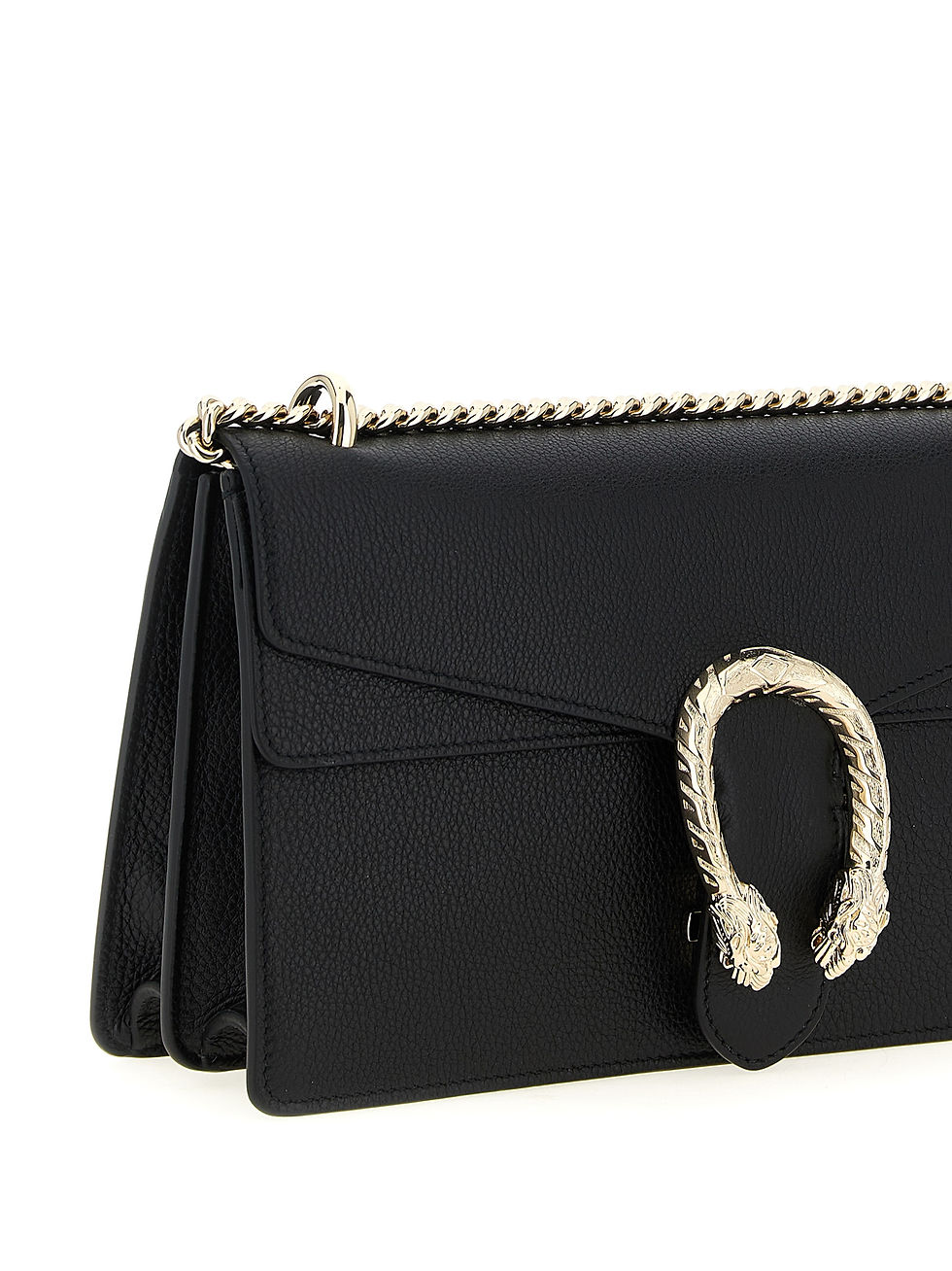 Thumbnail: Gucci Black Calfskin Shoulder Bag
