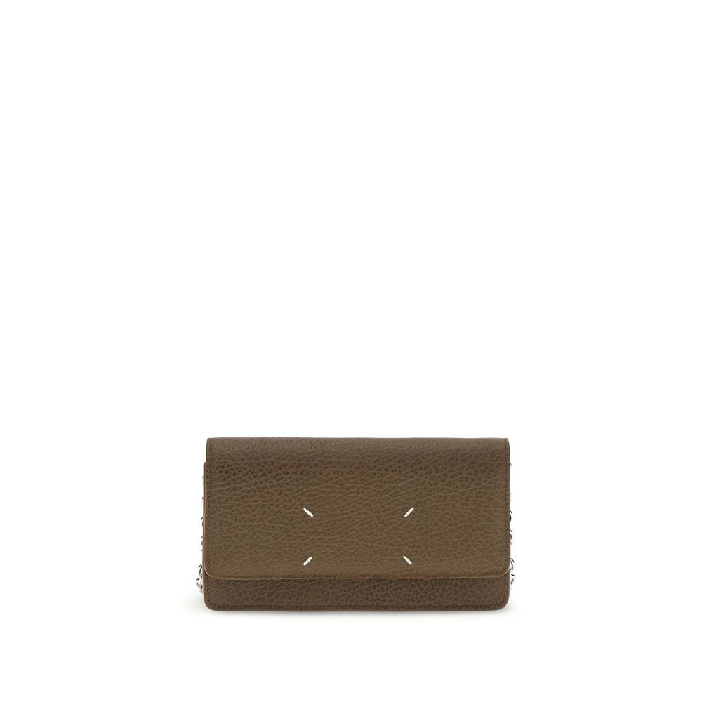 Maison Margiela Brown Calf Leather Bos Taurus Wallet