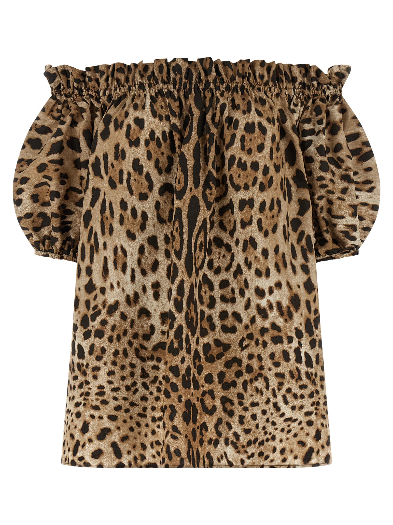 Dolce & Gabbana Brown Cotton Shirt