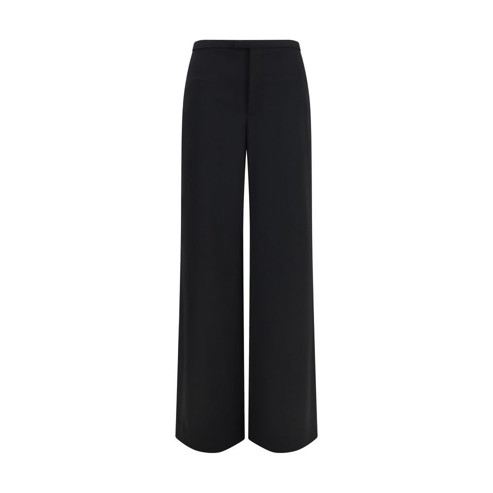 Gucci Black Wool Oves Aries Casual Pants